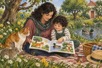 کتاب‌های کودک چه کمکی به یادگیری انگلیسی می‌کنن؟